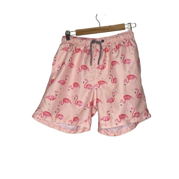 Franks Australia Men’s Pink Flamingo Swim Shorts Size XSmall XS - Picture 1 of 8